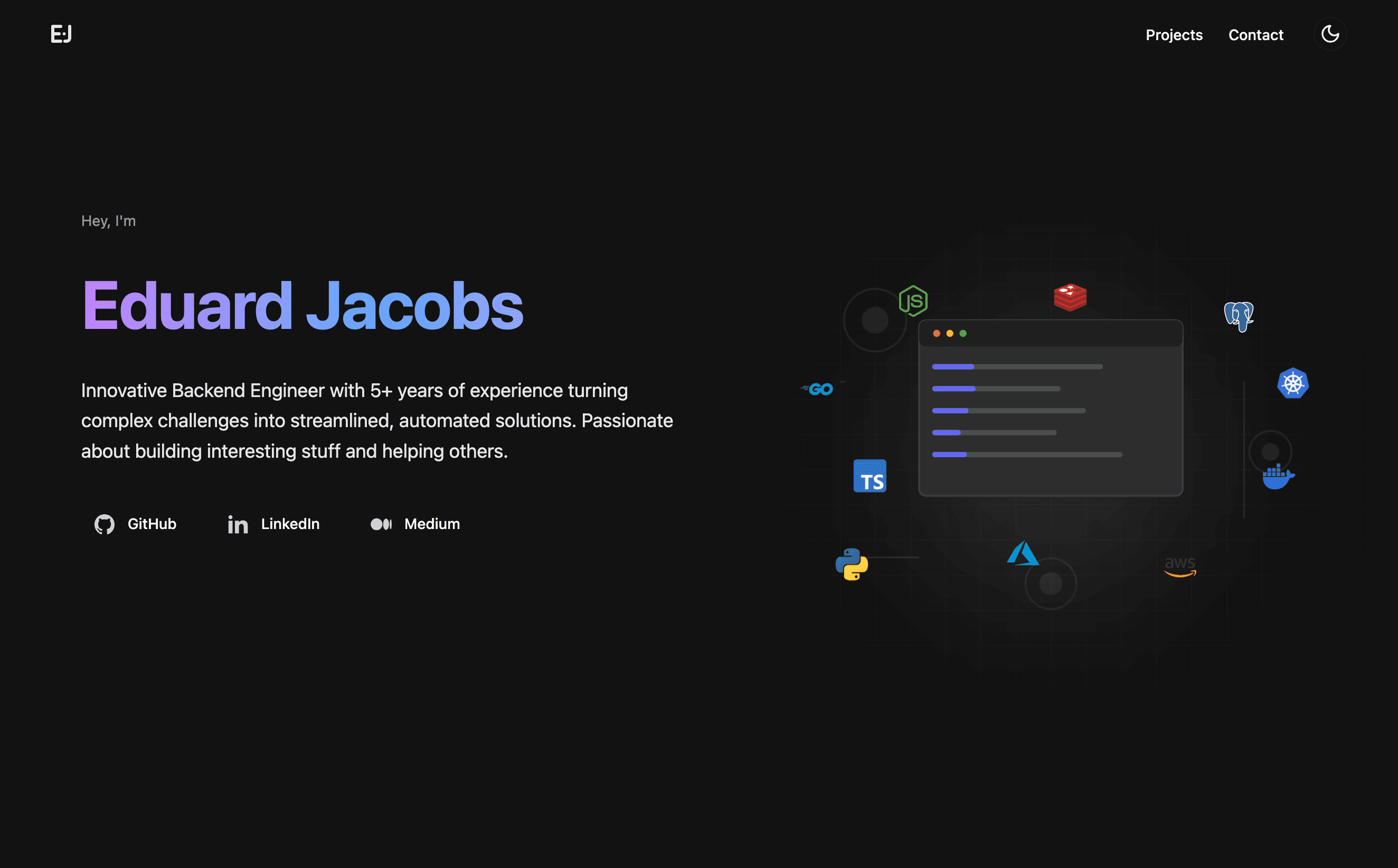 Modern Portfolio Website